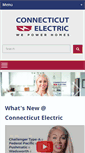 Mobile Screenshot of connecticut-electric.com